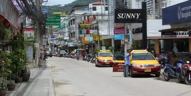 Taxipreise auf Koh Samui