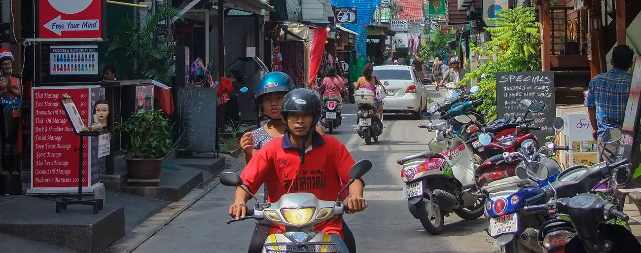 roller mieten auf Koh Samui