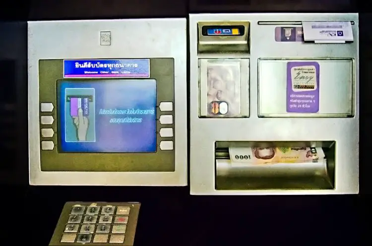 Kreditkarte ATM Thailand