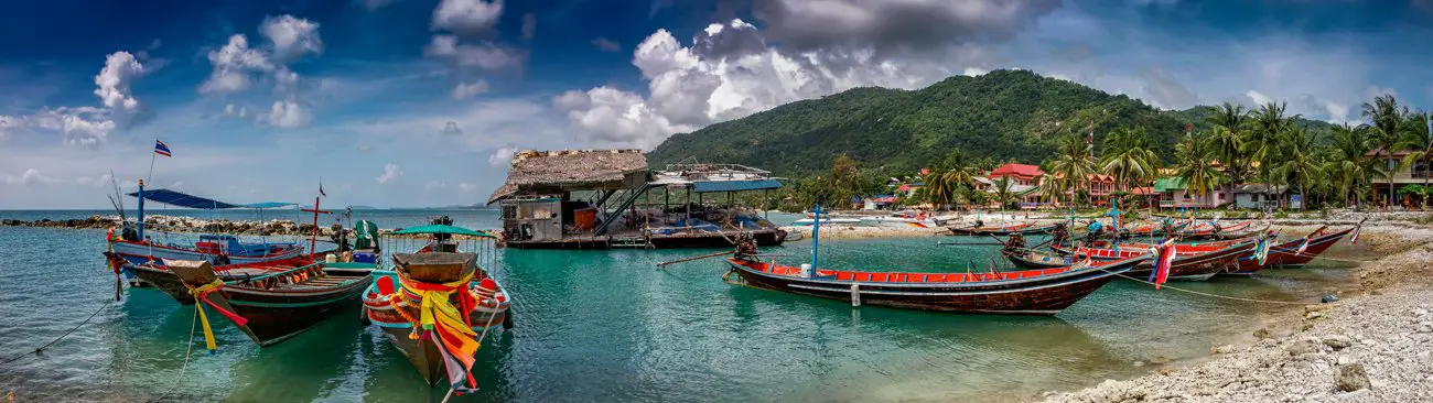 Koh Phangan Fischerboote