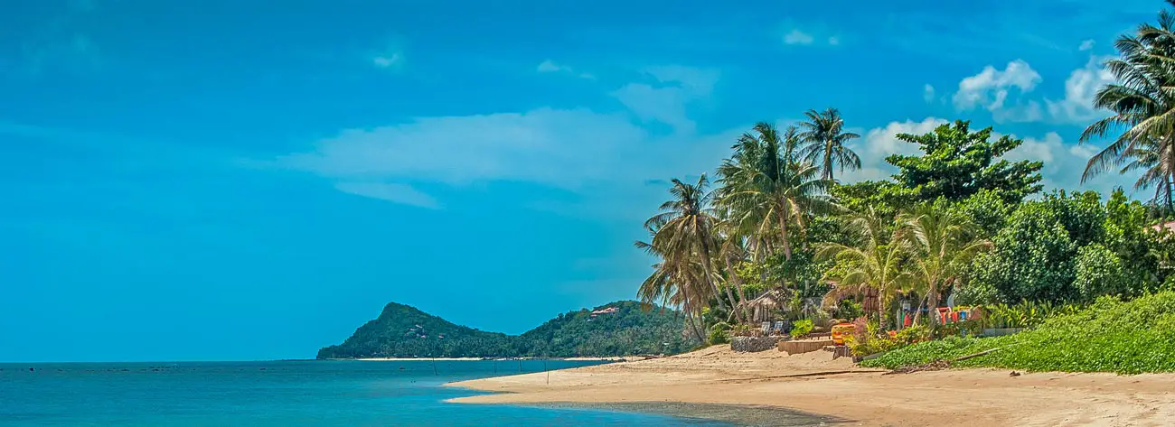Bang Po Beach auf Koh Samui