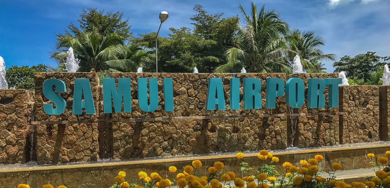 Anreise Koh Samui Airport