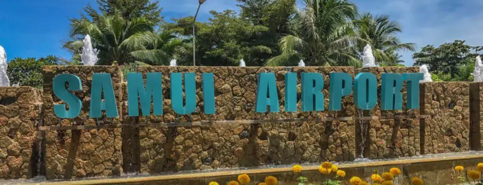 Anreise Ko Samui Airport