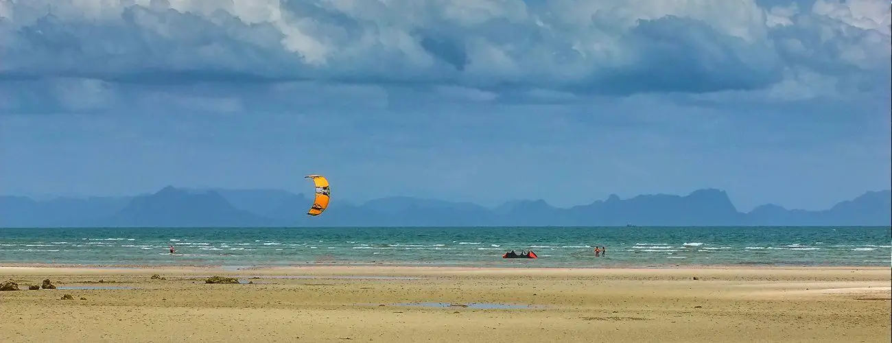 Kitsurfer auf Koh Samui